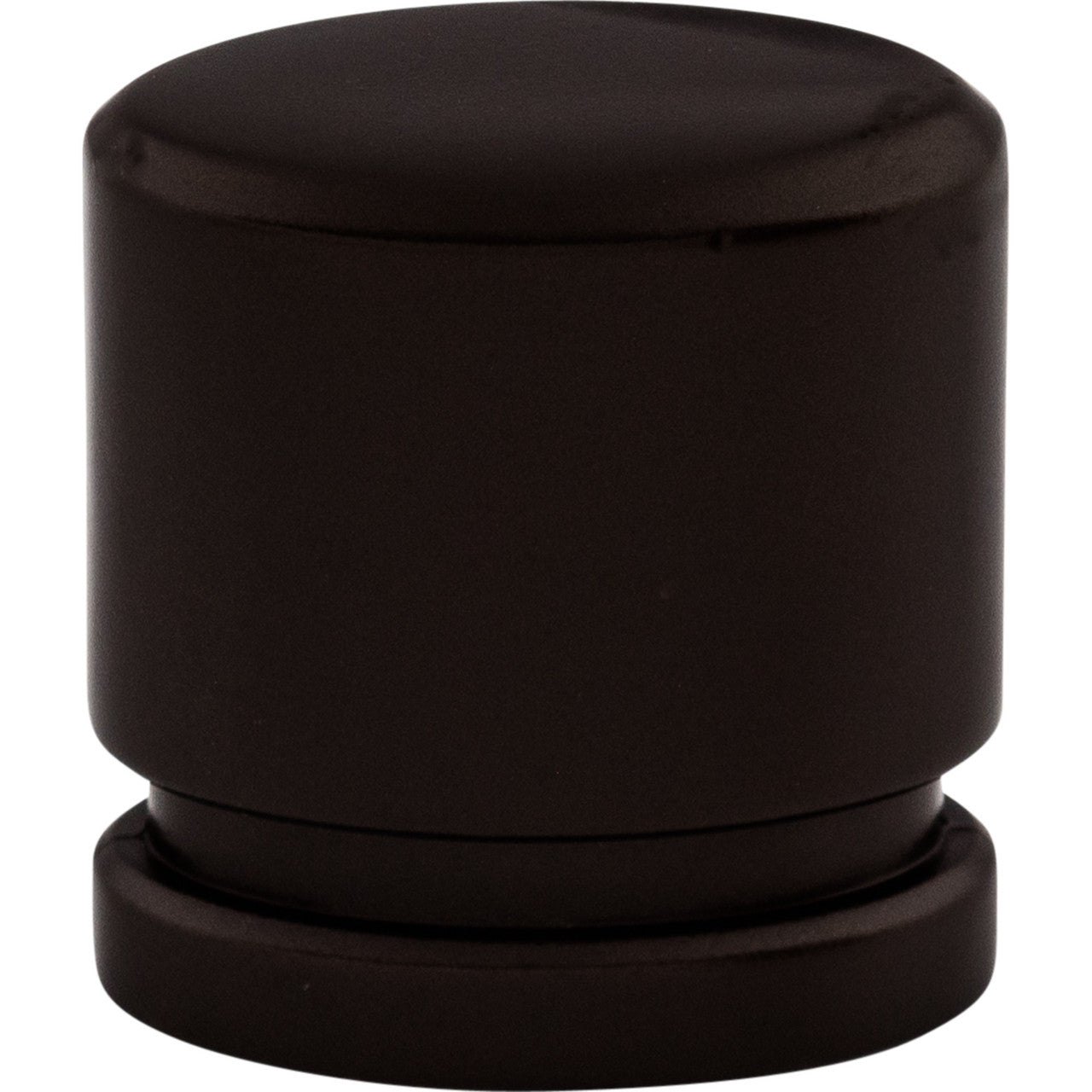Top Knobs TK57ORB: 1" Sanctuary Oval Cabinet Knob - Oil Rubbed Bronze