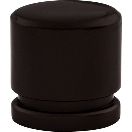 Top Knobs TK57ORB: 1" Sanctuary Oval Cabinet Knob - Oil Rubbed Bronze