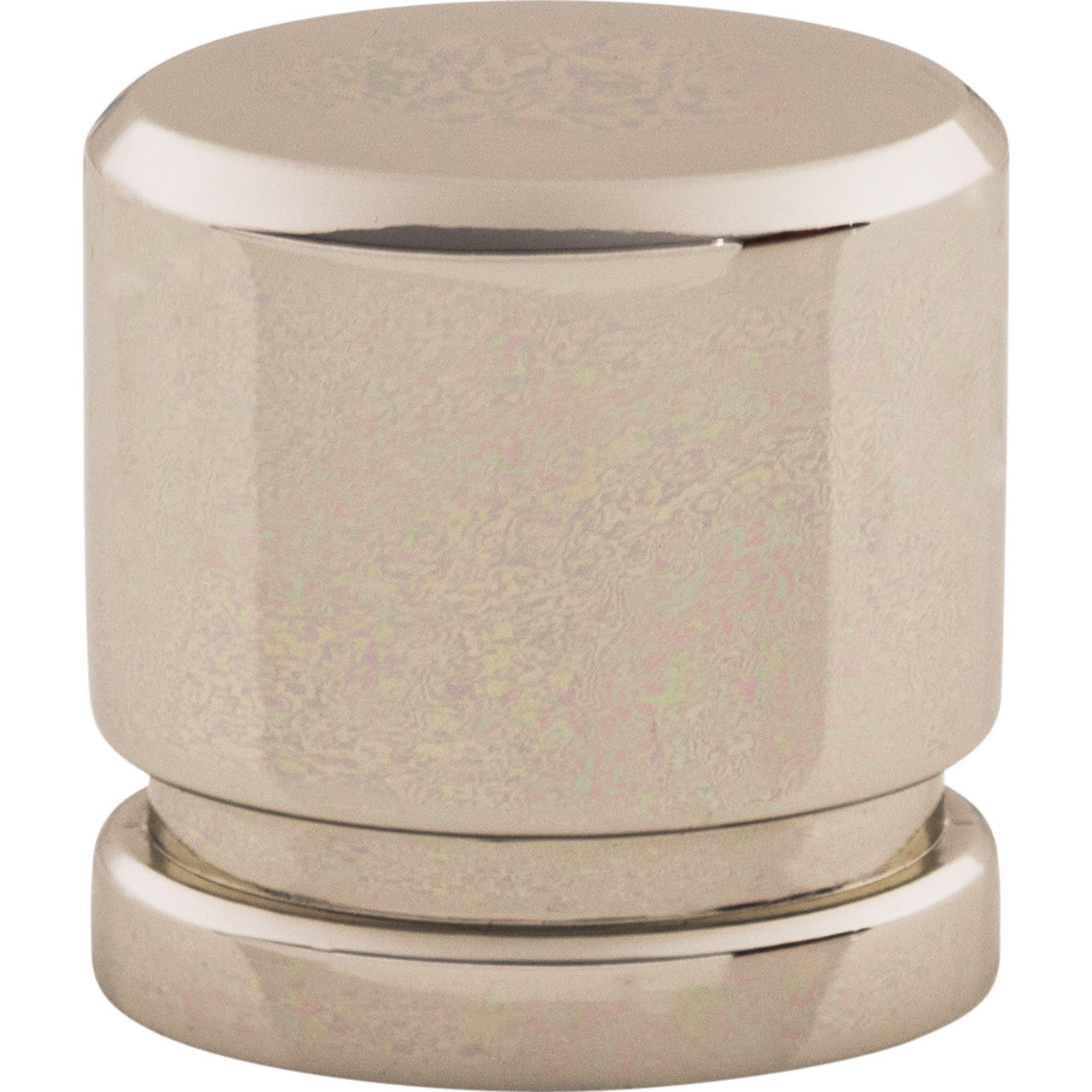 Top Knobs TK57PN: 1" Sanctuary Oval Cabinet Knob - Polished Nickel