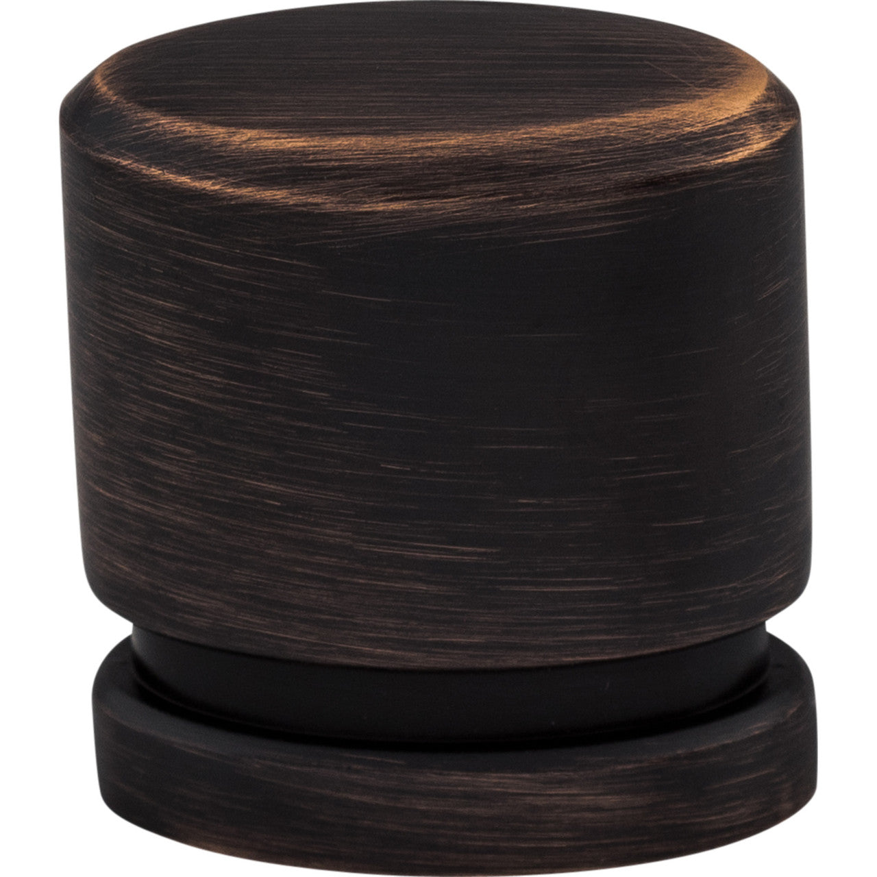 Top Knobs TK57TB: 1" Sanctuary Oval Cabinet Knob - Tuscan Bronze