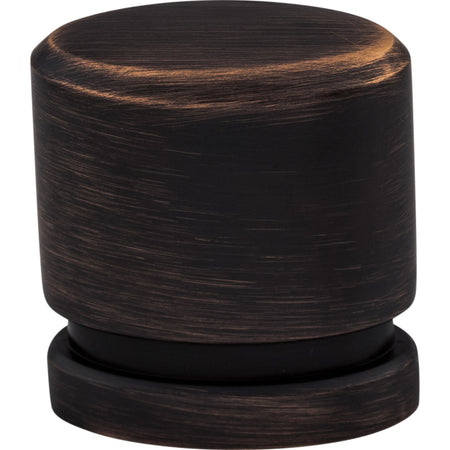 Top Knobs TK57TB: 1" Sanctuary Oval Cabinet Knob - Tuscan Bronze