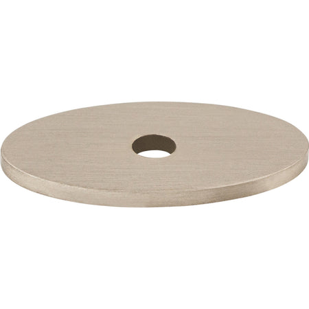 Top Knobs TK58BSN: Sanctuary Oval Backplate - Brushed Satin Nickel