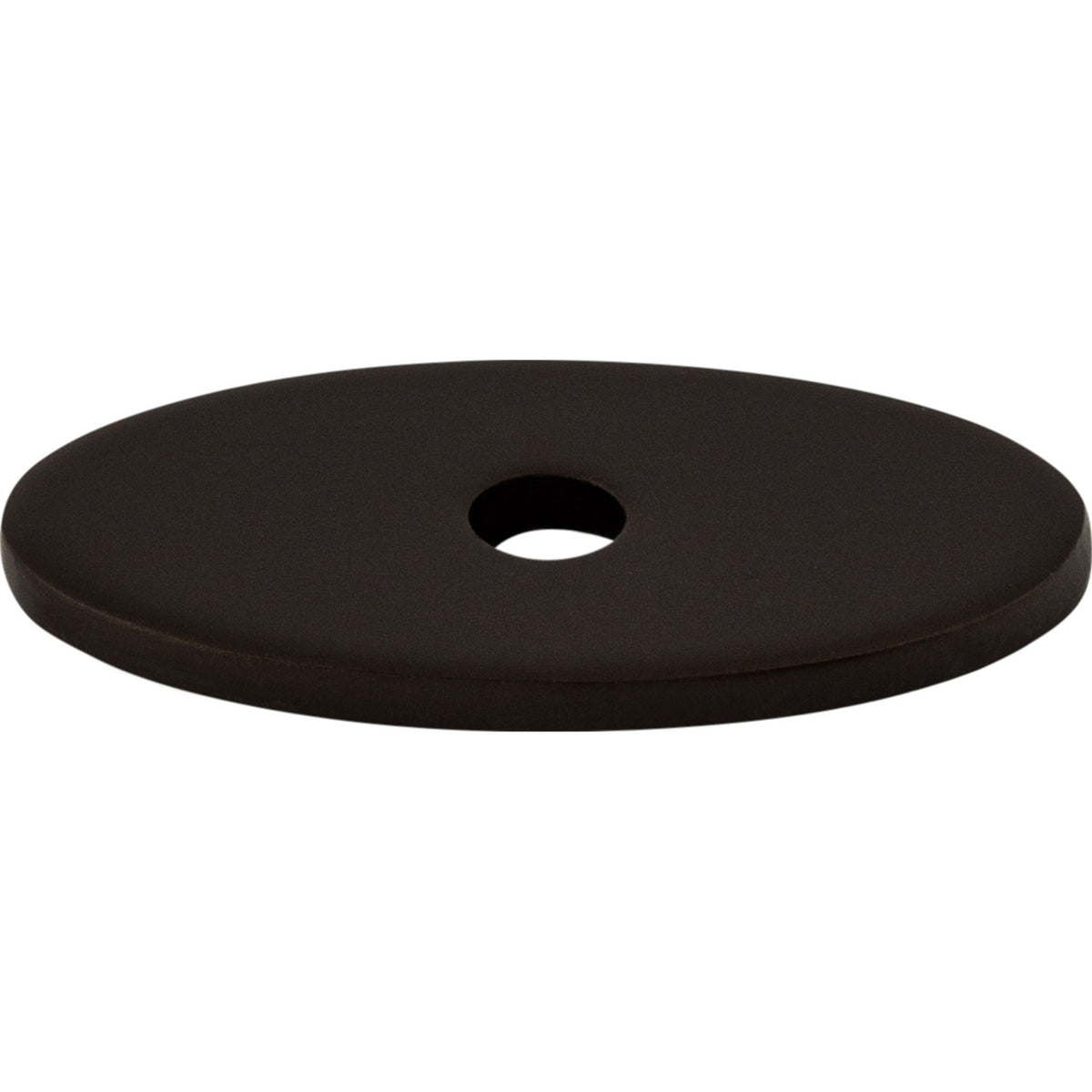 Top Knobs TK58ORB: Sanctuary Oval Backplate - Oil Rubbed Bronze