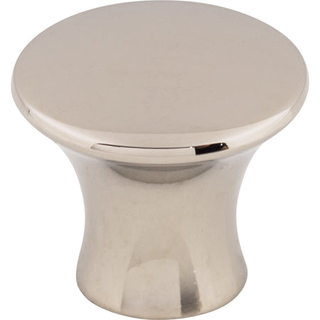 Top Knobs TK591PN: 1-1/8" Oculus Round Cabinet Knob - Polished Nickel