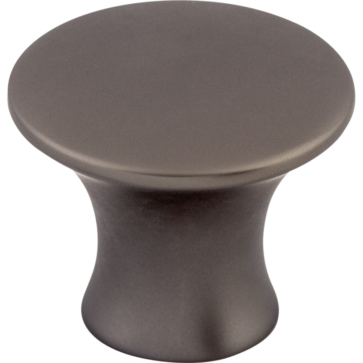 Top Knobs TK592AG: 1-5/16" Oculus Round Cabinet Knob - Ash Gray