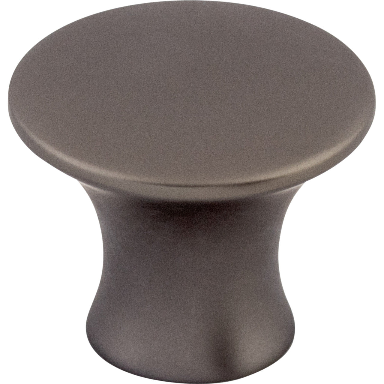 Top Knobs TK592AG: 1-5/16" Oculus Round Cabinet Knob - Ash Gray