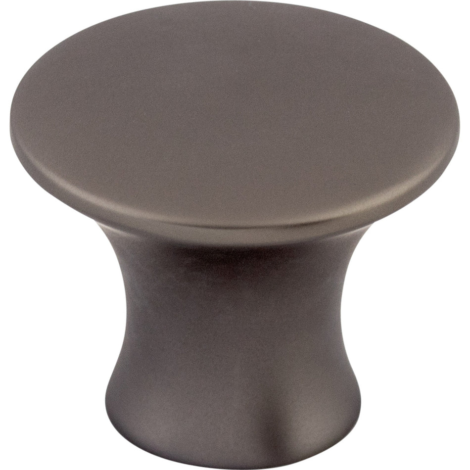 Top Knobs TK592AG: 1-5/16" Oculus Round Cabinet Knob - Ash Gray