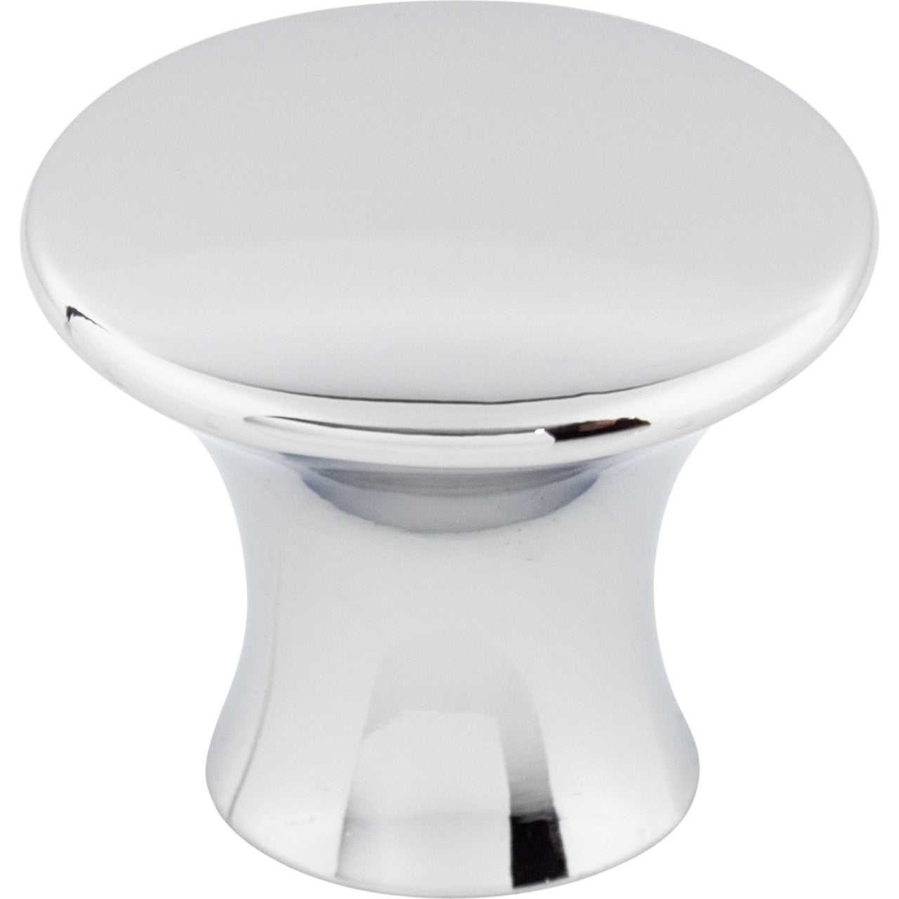 Top Knobs TK592PC: 1-5/16" Oculus Round Cabinet Knob - Polished Chrome