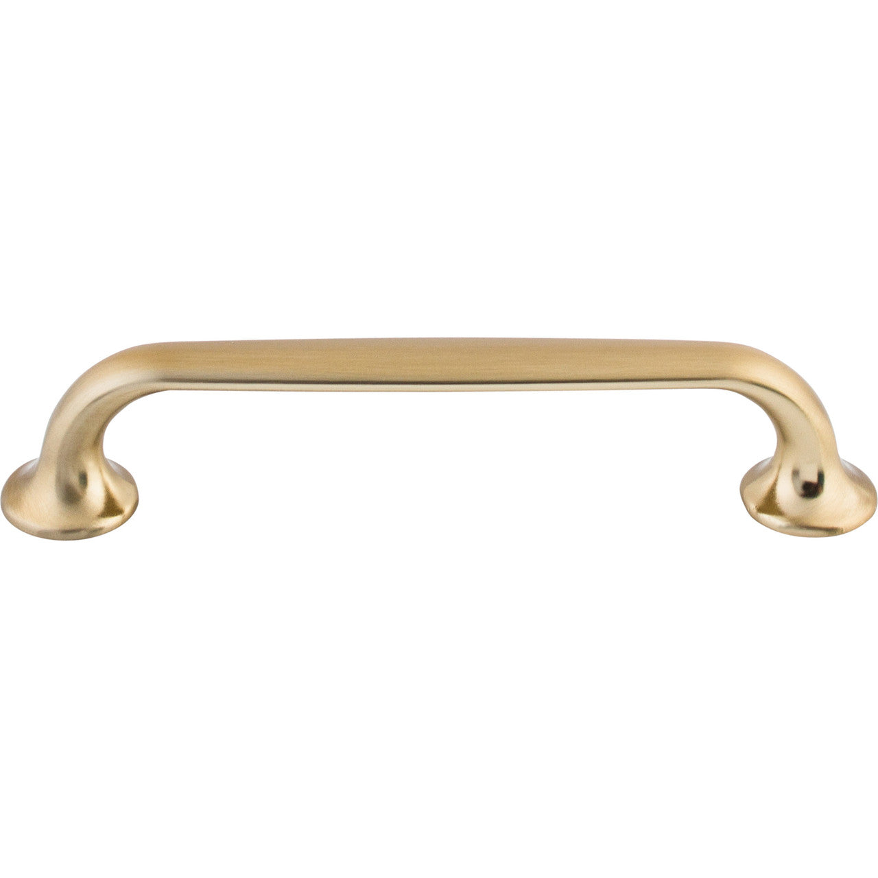 Top Knobs TK594HB: 5-1/16" cc Oculus D-Handle Cabinet Pull - Honey Bronze