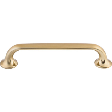 Top Knobs TK594HB: 5-1/16" cc Oculus D-Handle Cabinet Pull - Honey Bronze