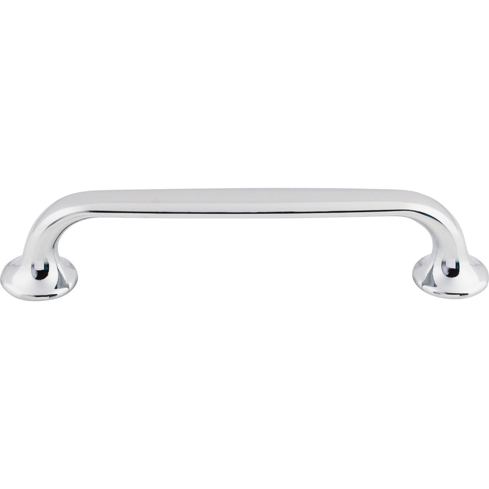 Top Knobs TK594PC: 5-1/16" cc Oculus D-Handle Cabinet Pull - Polished Chrome