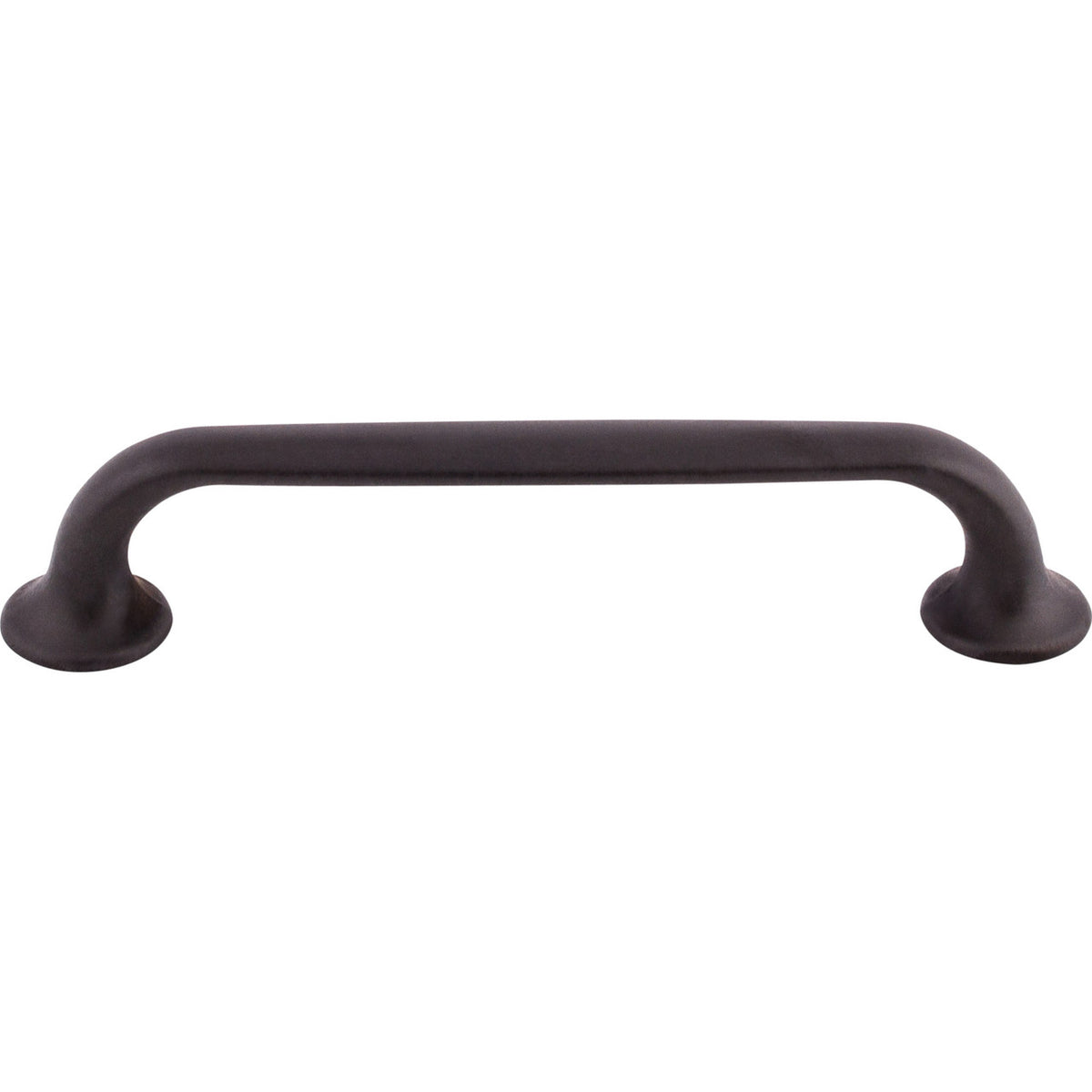 Top Knobs TK594SAB: 5-1/16" cc Oculus D-Handle Cabinet Pull - Sable