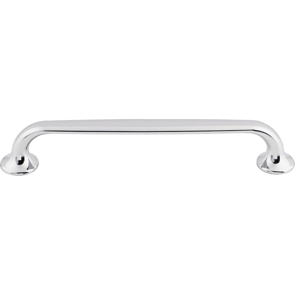 Top Knobs TK595PC: 6-5/16" cc Oculus D-Handle Cabinet Pull - Polished Chrome