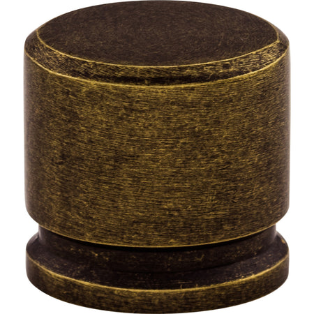 Top Knobs TK59GBZ: 1-1/8" Sanctuary Oval Cabinet Knob - German Bronze