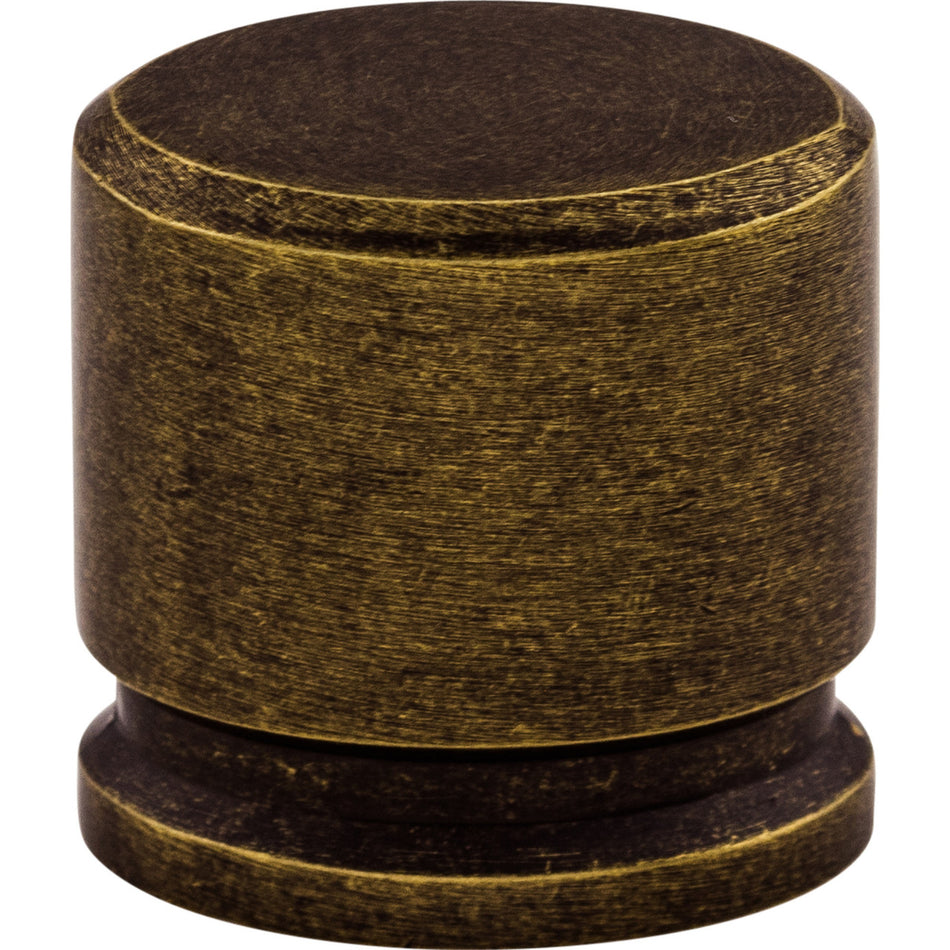 Top Knobs TK59GBZ: 1-1/8" Sanctuary Oval Cabinet Knob - German Bronze
