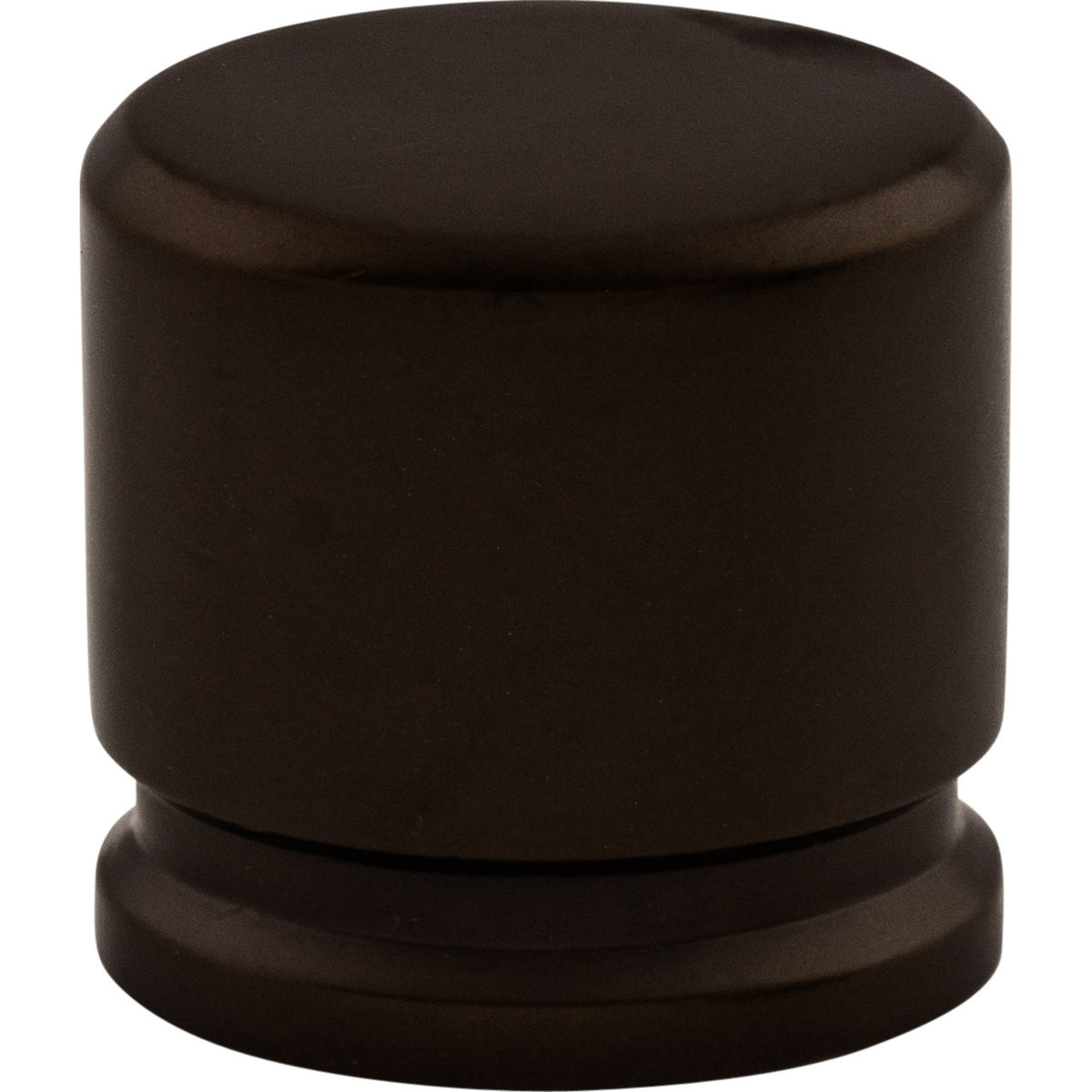 Top Knobs TK59ORB: 1-1/8" Sanctuary Oval Cabinet Knob - Oil Rubbed Bronze