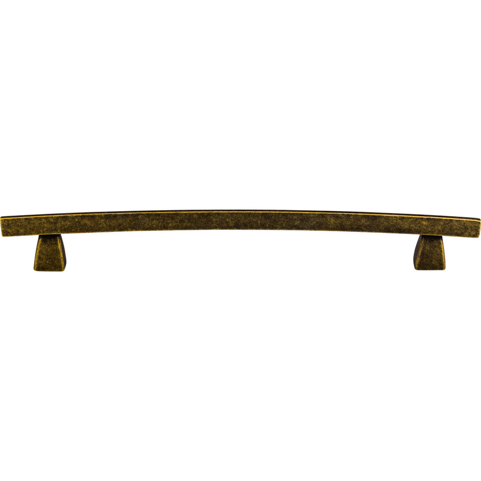 Top Knobs TK5GBZ: 8" cc Sanctuary Arched Bar Cabinet Pull - German Bronze