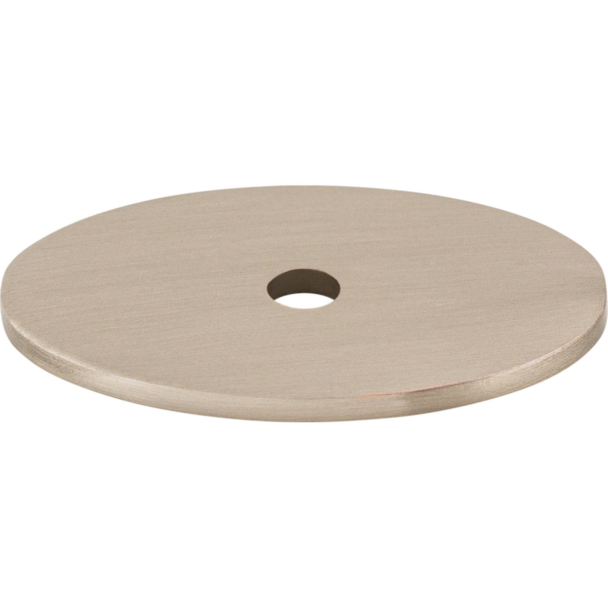 Top Knobs TK60BSN: Sanctuary Oval Backplate - Brushed Satin Nickel