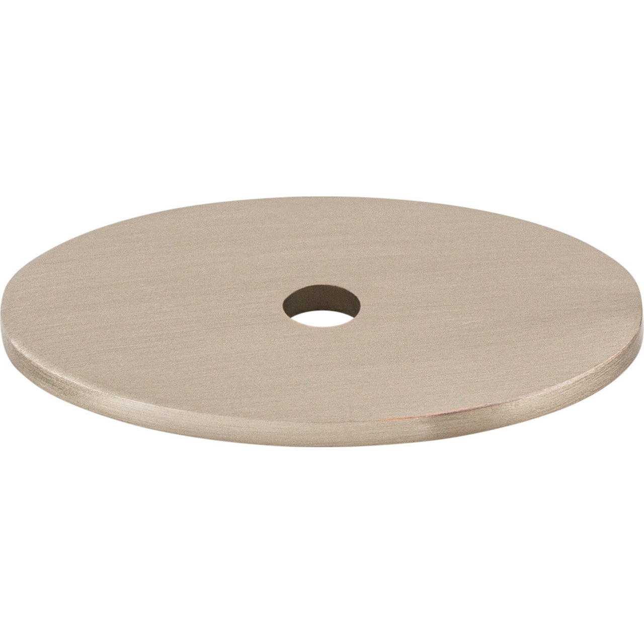 Top Knobs TK60BSN: Sanctuary Oval Backplate - Brushed Satin Nickel
