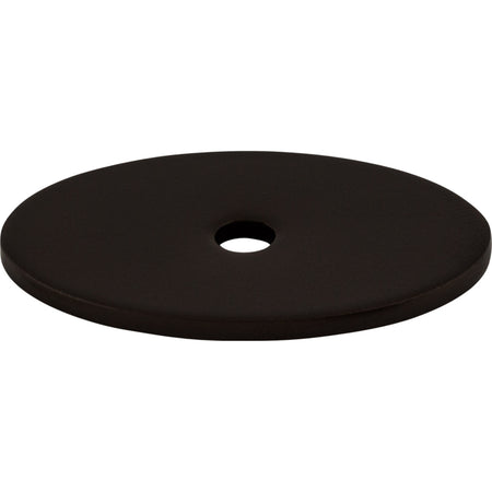 Top Knobs TK60ORB: Sanctuary Oval Backplate - Oil Rubbed Bronze