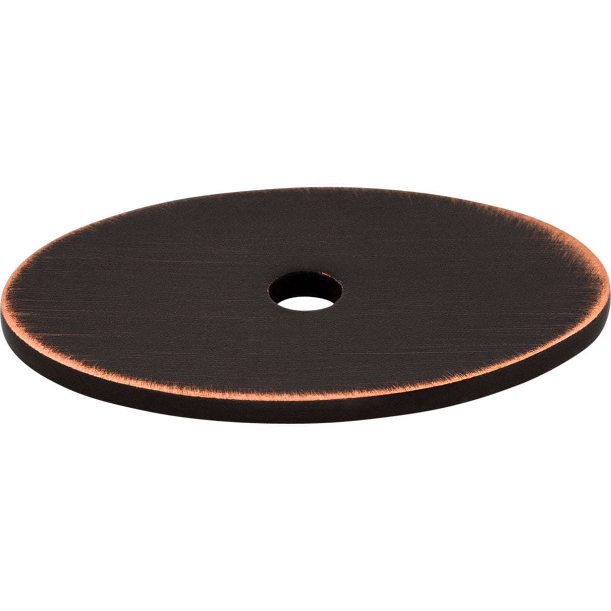 Top Knobs TK60TB: Sanctuary Oval Backplate - Tuscan Bronze