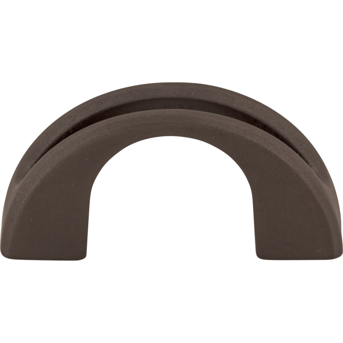 Top Knobs TK617SAB: 1-1/4" cc Tango Finger Cabinet Pull - Sable