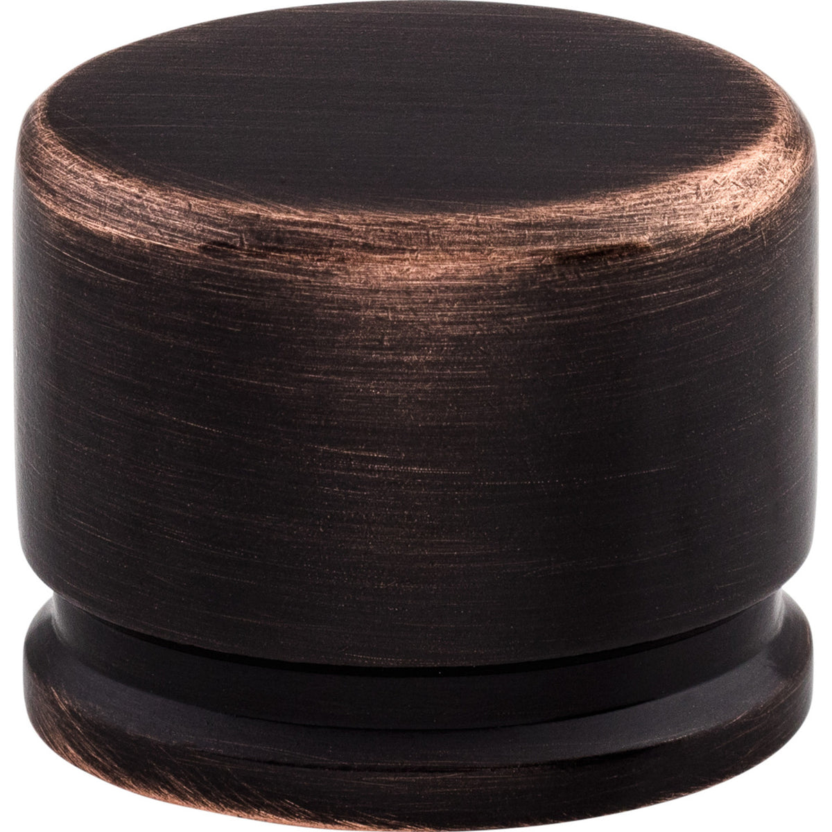 Top Knobs TK61TB: 1-3/8" Sanctuary Oval Cabinet Knob - Tuscan Bronze