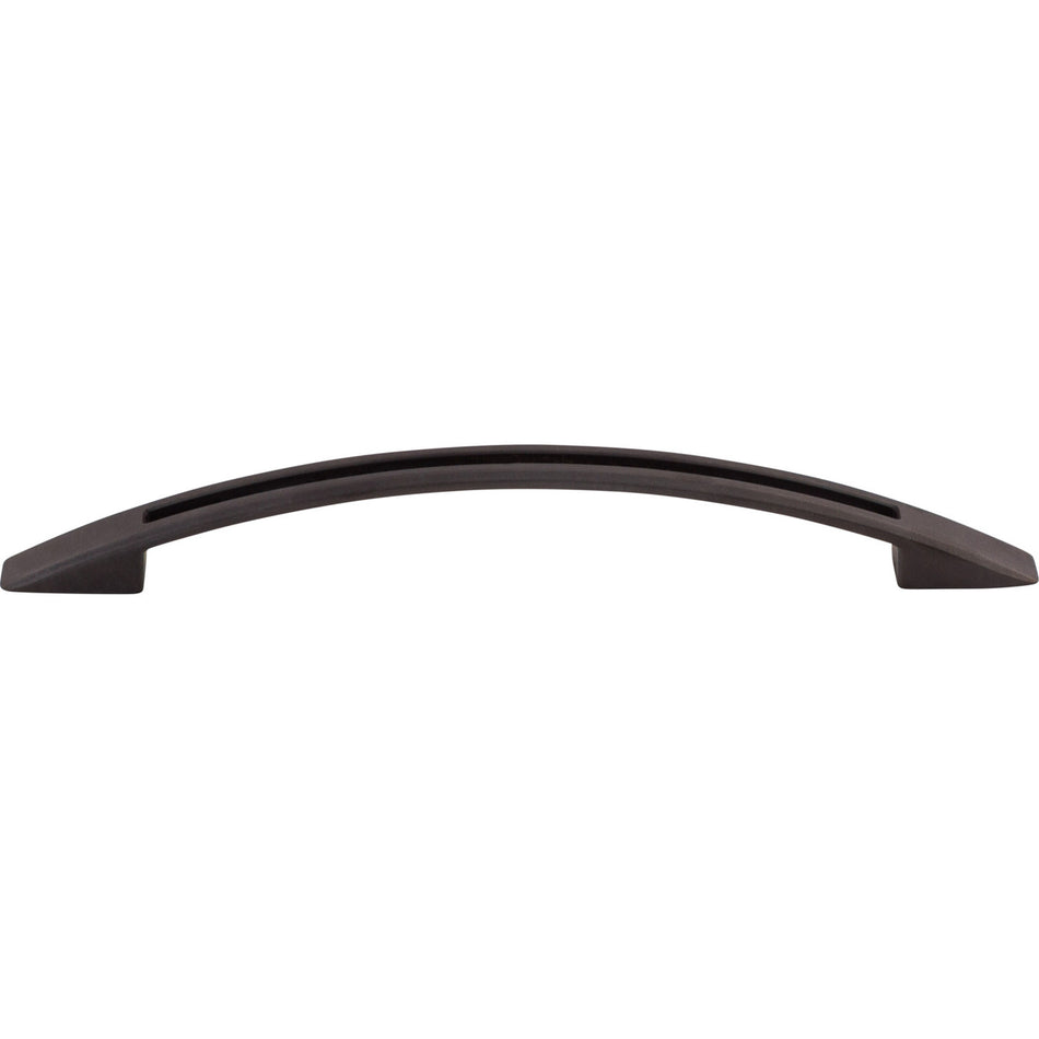 Top Knobs TK620SAB: 6-5/16" cc Tango Bow Cabinet Pull - Sable