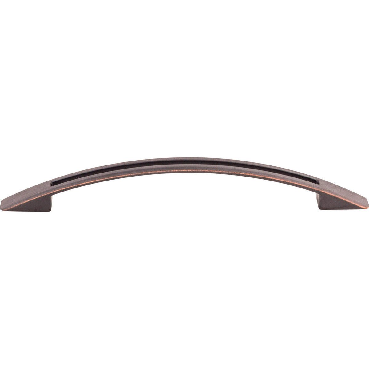 Top Knobs TK620UM: 6-5/16" cc Tango Bow Cabinet Pull - Umbrio