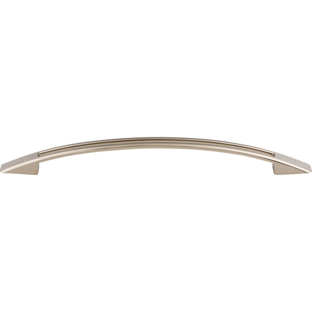 Top Knobs TK621PN: 7-1/2" cc Tango Bow Cabinet Pull - Polished Nickel