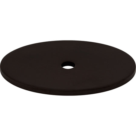 Top Knobs TK62ORB: Sanctuary Oval Backplate - Oil Rubbed Bronze