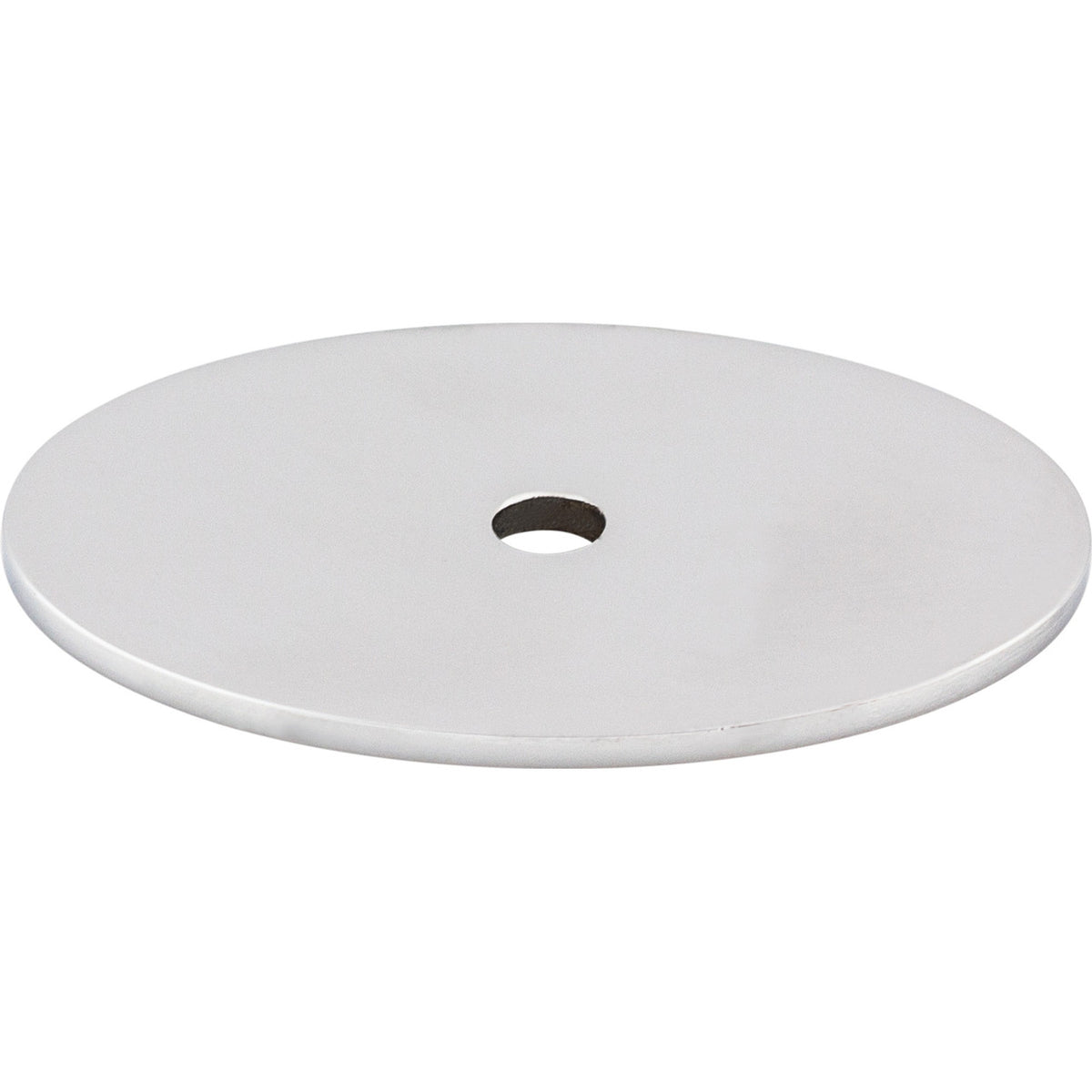 Top Knobs TK62PC: Sanctuary Oval Backplate - Polished Chrome