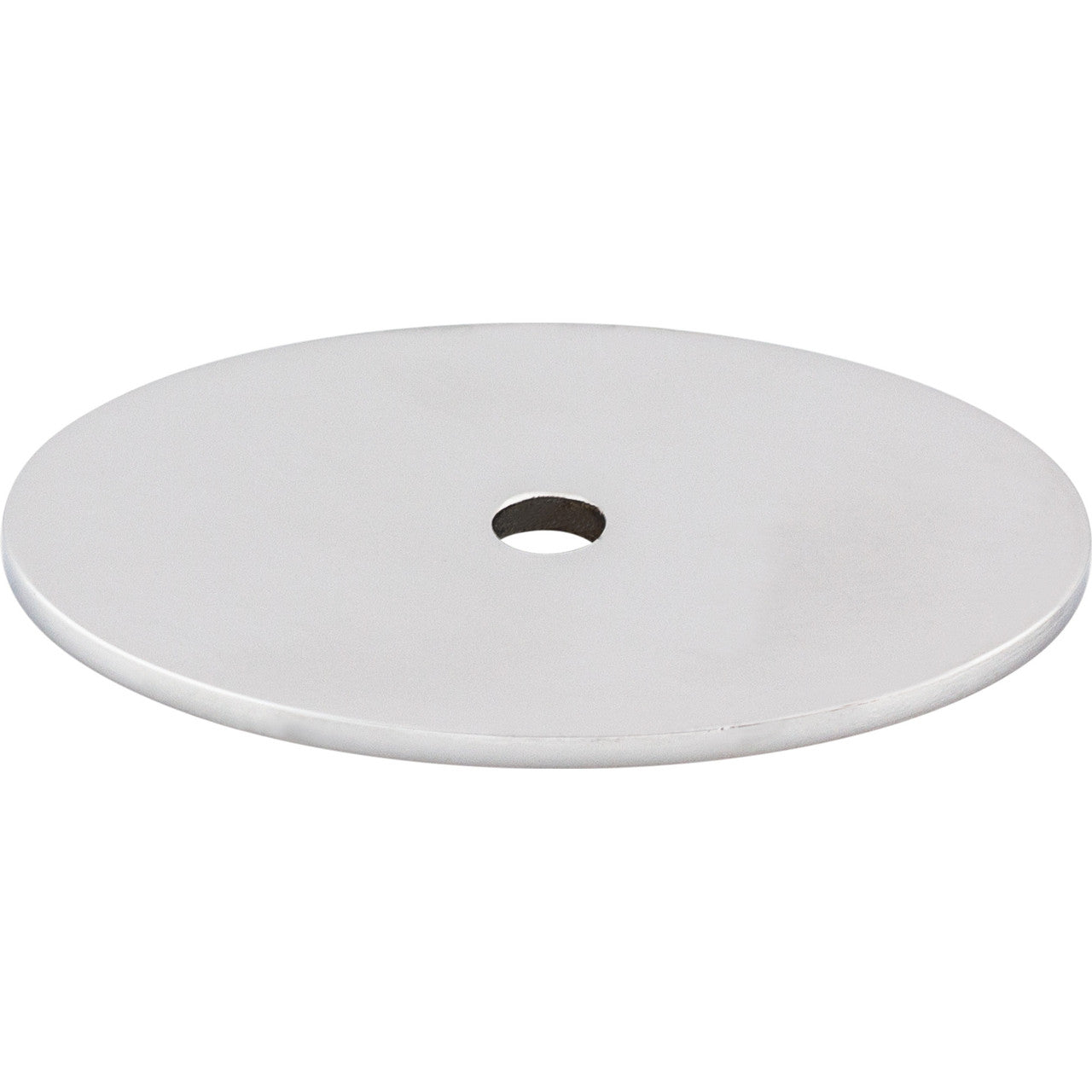 Top Knobs TK62PC: Sanctuary Oval Backplate - Polished Chrome