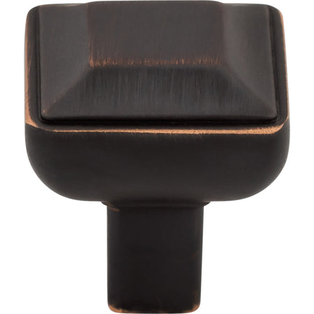 Top Knobs TK670UM: 1" Podium Square Cabinet Knob - Umbrio