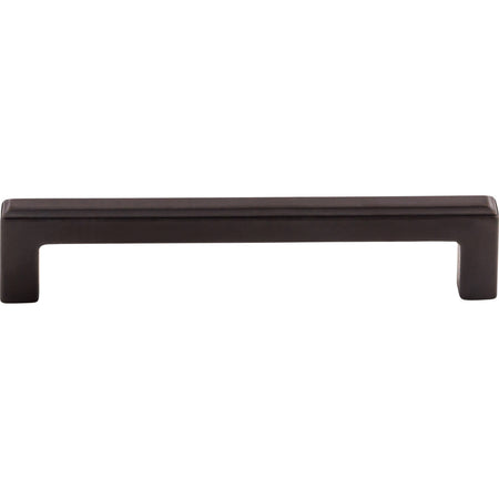Top Knobs TK673SAB: 5-1/16" cc Podium Square Bar Cabinet Pull - Sable
