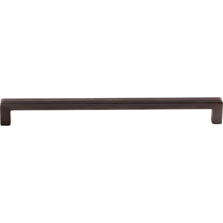Top Knobs TK675SAB: 9" cc Podium Square Bar Cabinet Pull - Sable