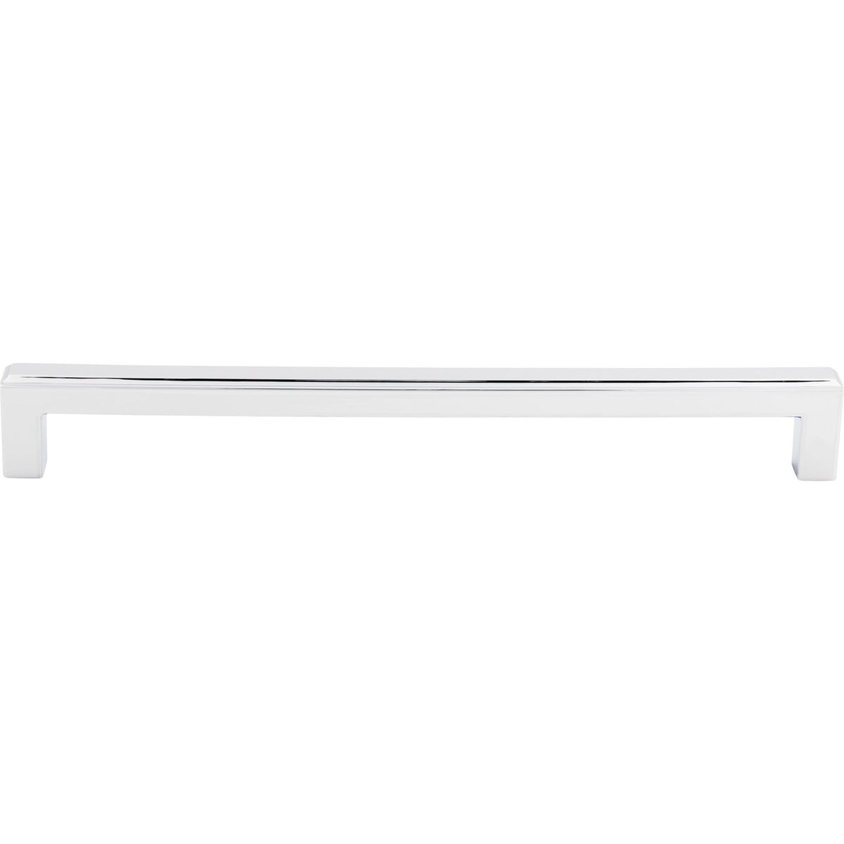 Top Knobs TK677PC: 12" cc Podium Square Bar Appliance Pull - Polished Chrome