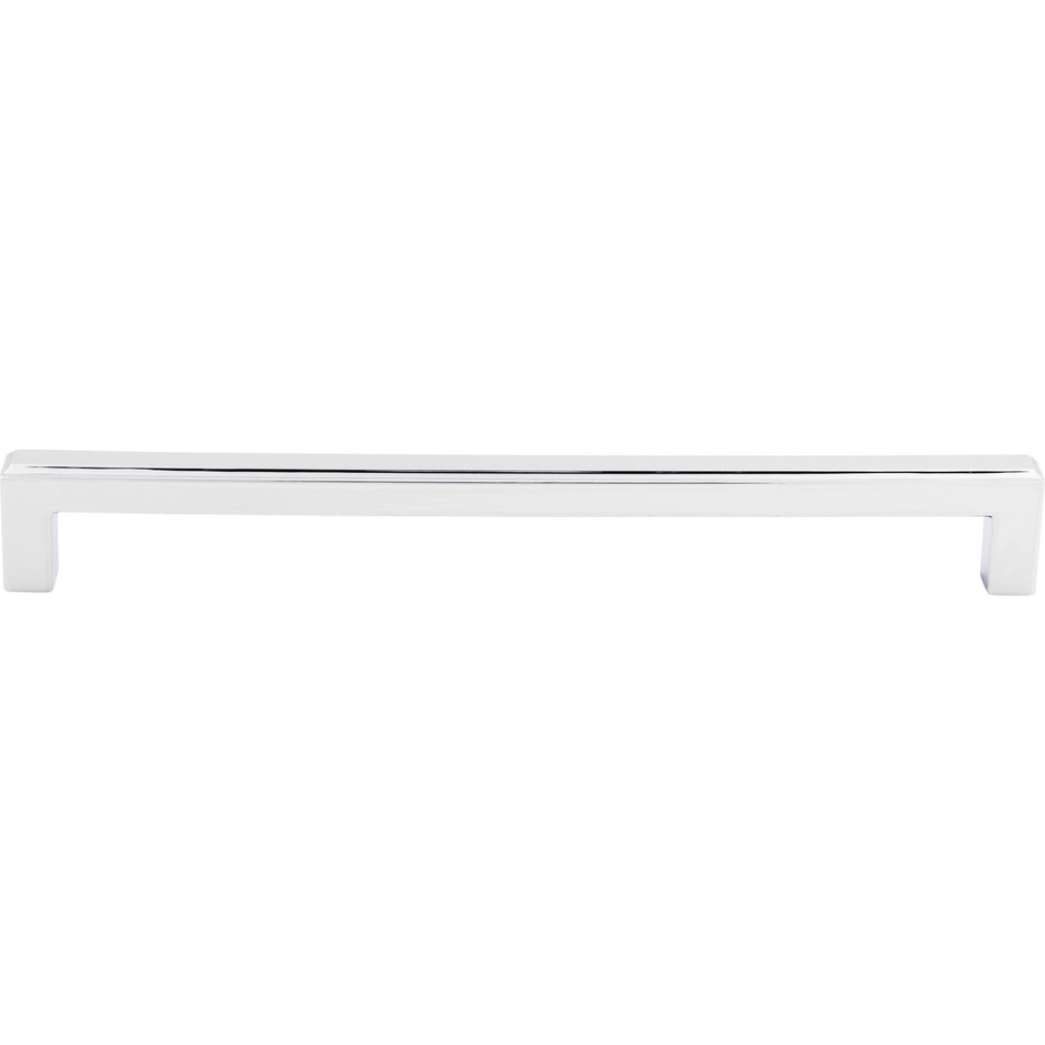 Top Knobs TK677PC: 12" cc Podium Square Bar Appliance Pull - Polished Chrome