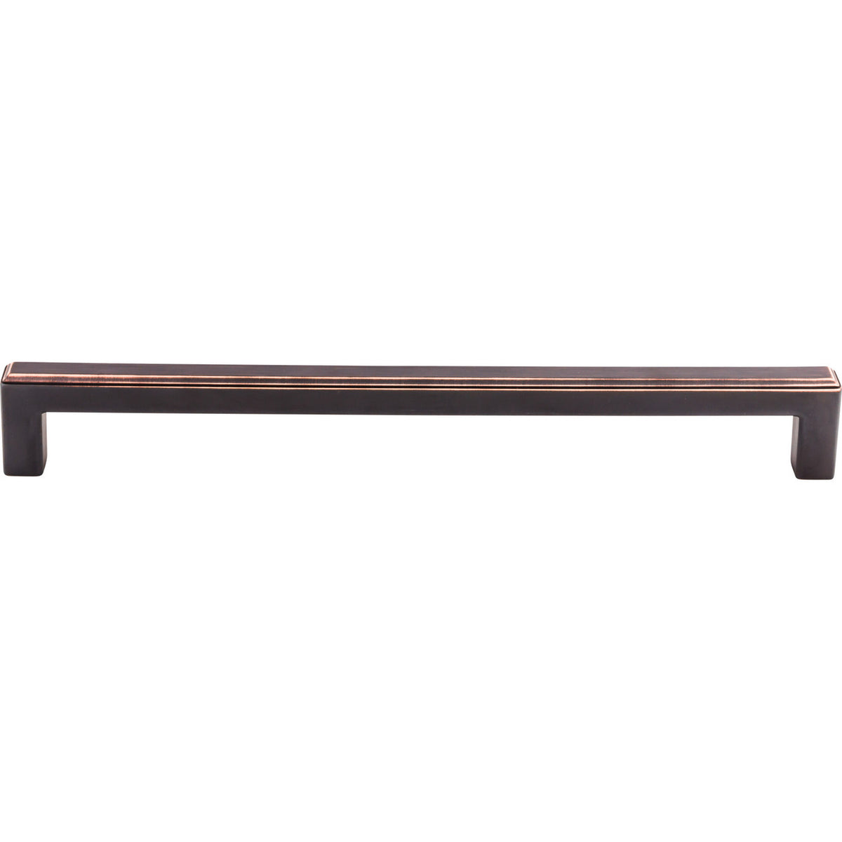 Top Knobs TK677UM: 12" cc Podium Square Bar Appliance Pull - Umbrio