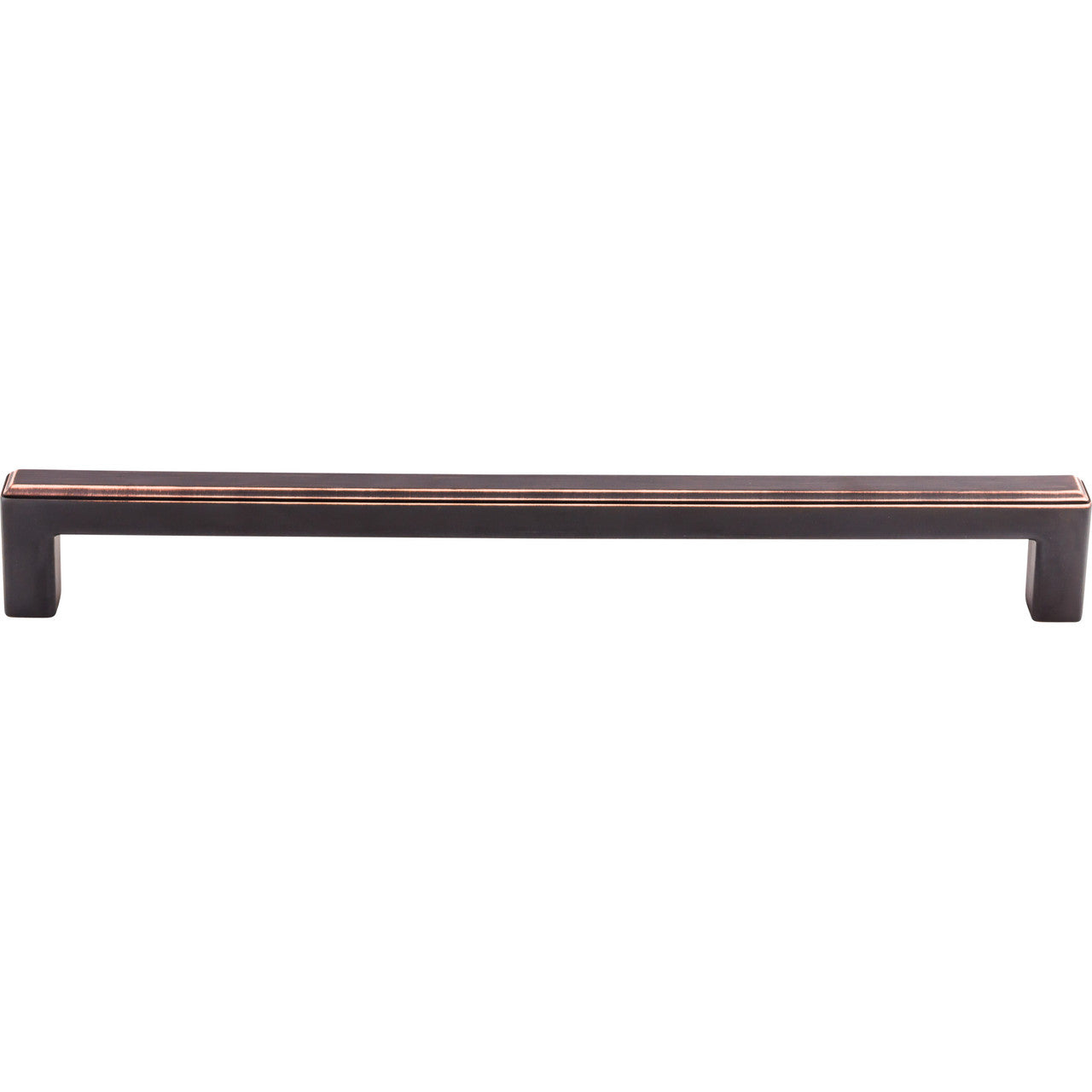 Top Knobs TK677UM: 12" cc Podium Square Bar Appliance Pull - Umbrio