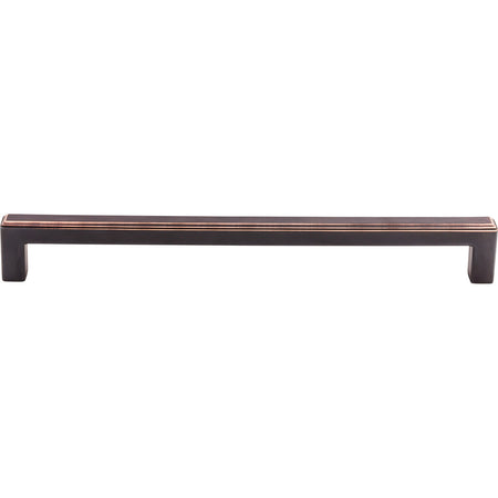 Top Knobs TK677UM: 12" cc Podium Square Bar Appliance Pull - Umbrio