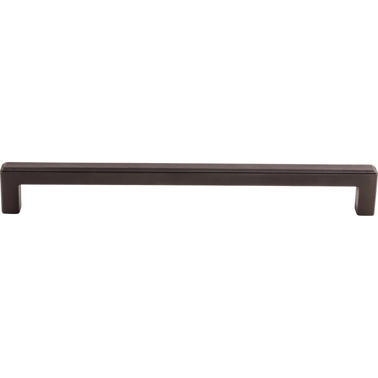 Top Knobs TK678SAB: 18" cc Podium Square Bar Appliance Pull - Sable