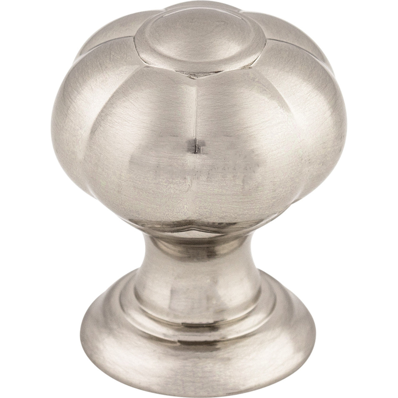 Top Knobs TK690BSN: 1" Allington Flower Cabinet Knob - Brushed Satin Nickel