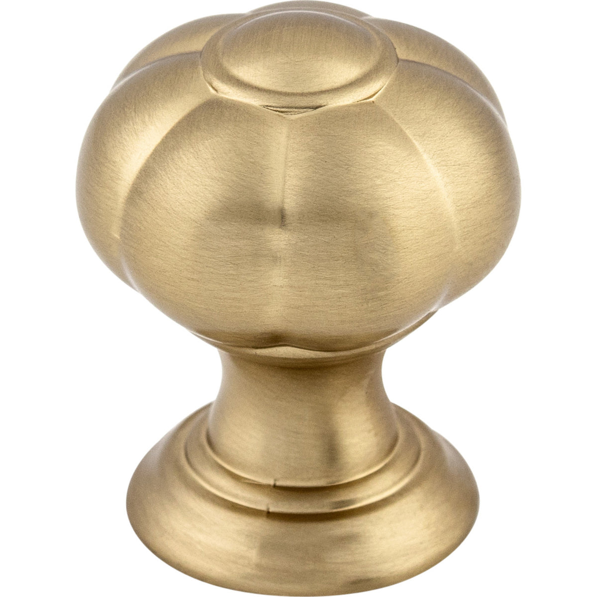 Top Knobs TK690HB: 1" Allington Flower Cabinet Knob - Honey Bronze