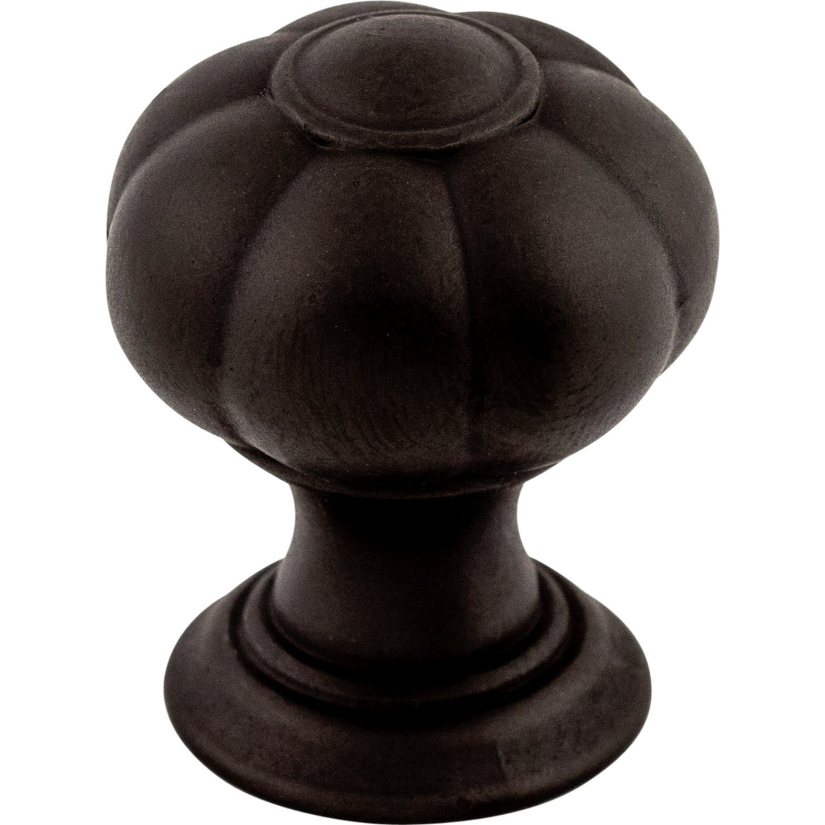 Top Knobs TK690SAB: 1" Allington Flower Cabinet Knob - Sable