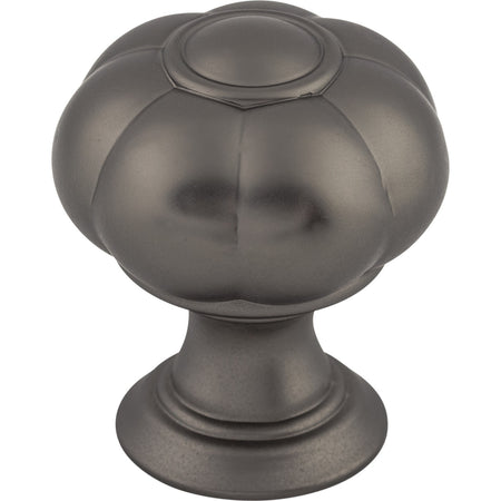 Top Knobs TK691AG: 1-1/4" Allington Flower Cabinet Knob - Ash Gray