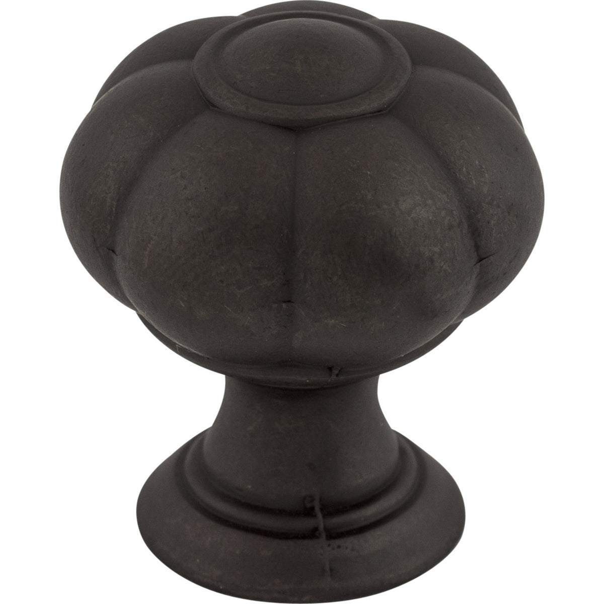 Top Knobs TK691SAB: 1-1/4" Allington Flower Cabinet Knob - Sable