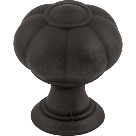 Top Knobs TK691SAB: 1-1/4" Allington Flower Cabinet Knob - Sable