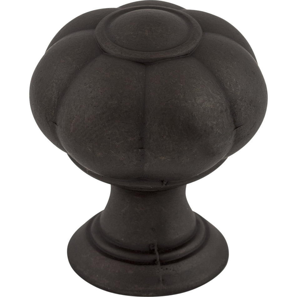 Top Knobs TK691SAB: 1-1/4" Allington Flower Cabinet Knob - Sable