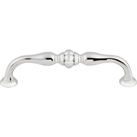 Top Knobs TK693PC: 5-1/16" cc Allington D-Handle Cabinet Pull - Polished Chrome